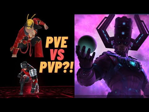 TRASCENDED IRONFIST & T3 DAREDEVIL vs GALACTUS GBR & TIMELINE PVP Testing - Marvel Future Fight