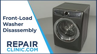 Electrolux Front-Load Washer Disassembly (model EFLS627UTT)