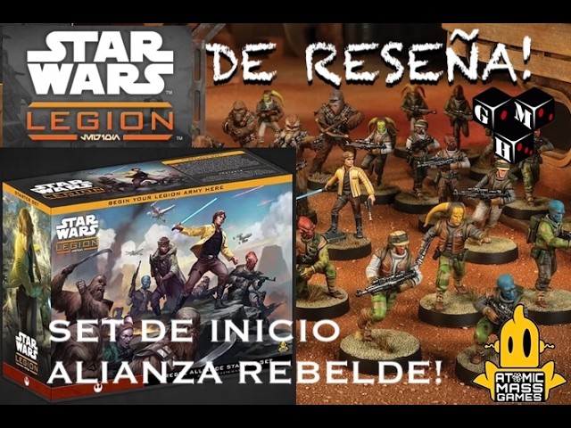 Vídeo relacionado con Asmodee Star Wars Legión: Rebel Alliance Starter Set, Juego de Miniaturas, A Partir de 14 Años, para 2 Jugadores, 1-2 Horas por Partida, Multilingüe (Incluye español) (Incluye español)