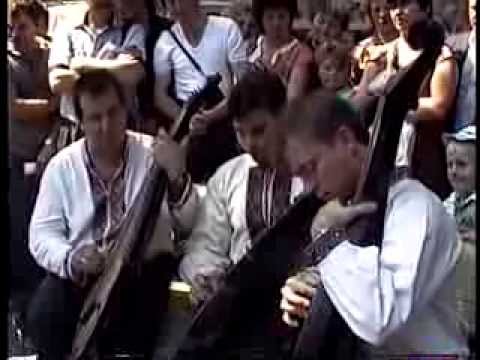 Cleveland Bandura Trio on a Lviv park bench (1990)(Part 2)