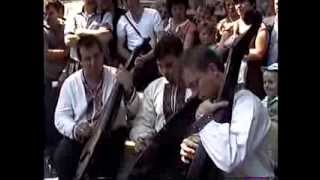 Cleveland Bandura Trio on a Lviv park bench (1990)(Part 2)