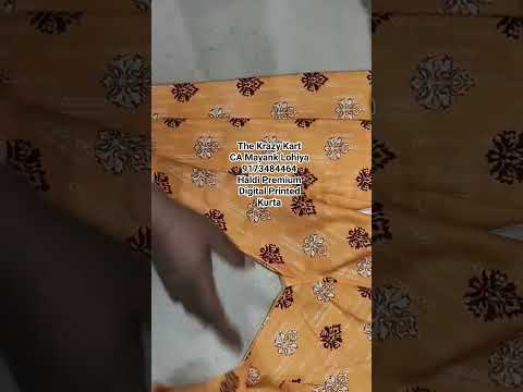 Digital Printed Kurta Fabric