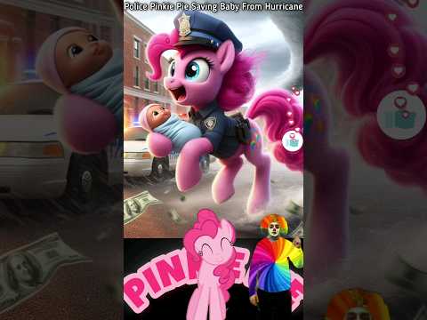 Ai Draws My Little Pony Police Saving Baby From Storm