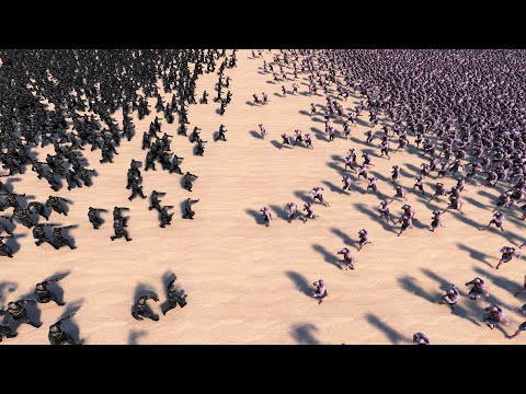 NAZI ZOMBIES vs PARASITE ZOMBIE - Ultimate Epic Battle Simulator