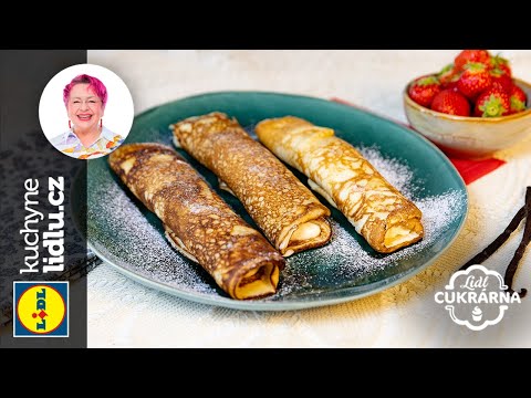 Nadýchané palačinky jako od babičky - Mirka van Gils Slavíková - Lidl Cukrárna