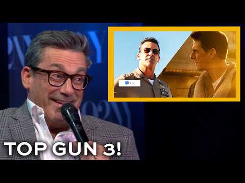 Jon Hamm's most memorable scene of his career was in TOP GUN: MAVERICK