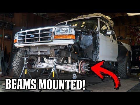 F150 PRERUNNER REBUILD - Beam Kit Installation!