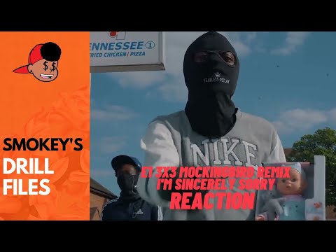 American Rappers First Time Hearing E1 3X3 Mockingbird Remix I'm Sincerely Sorry (UK Drill Reaction)