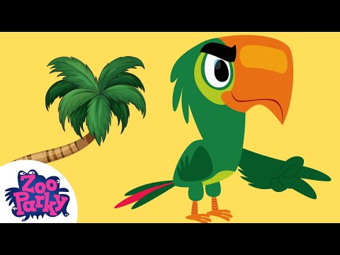 Zooparky - The Parrot [ children's music video ] - Brazilian Portuguese