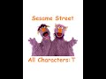 Sesame Street Characters The Letter T