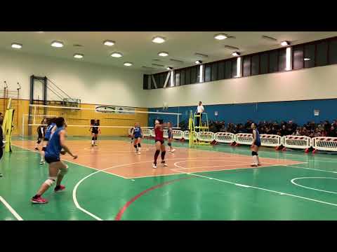 Giornata 4 Asd Oratorio Ss Annunziata Montecosaro - Roana Cbf Helvia Recina Volley Macerata I° Set