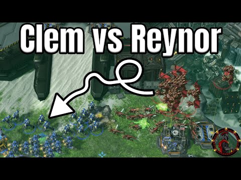 Clem vs Reynor - StarCraft 2 Terran vs. Zerg SO HIGH LEVEL
