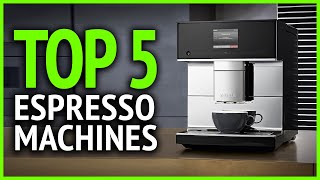 Best Espresso Machines 2023 | Top 5 Best Espresso Machines for Beginners