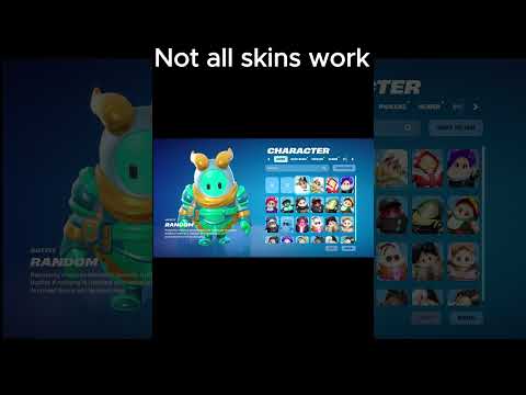 how to play as FALL GUYS skins in fortnite..!  #fortnite #chapter5 #shorts #glitch #fallguys