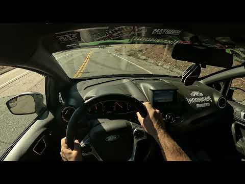 Ford Fiesta st 4k gopro backroad drive.