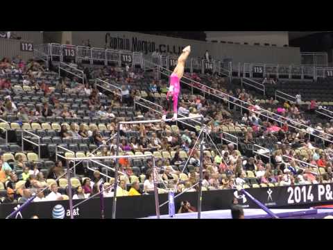 Lauren Navarro - Uneven Bars - 2014 P&G Championships - Jr. Women Day 1