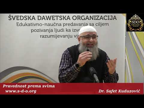 Pravednost prema svakome! - dr. Safet Kuduzović ᴴᴰ┇S.D.O.