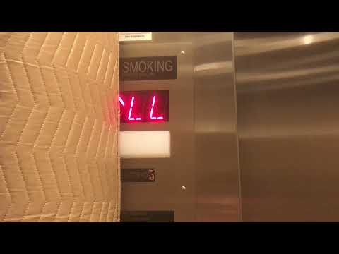 MEI roped-hydraulic main elevators - Schenley Apartments - N. Oakland, Pittsburgh, PA