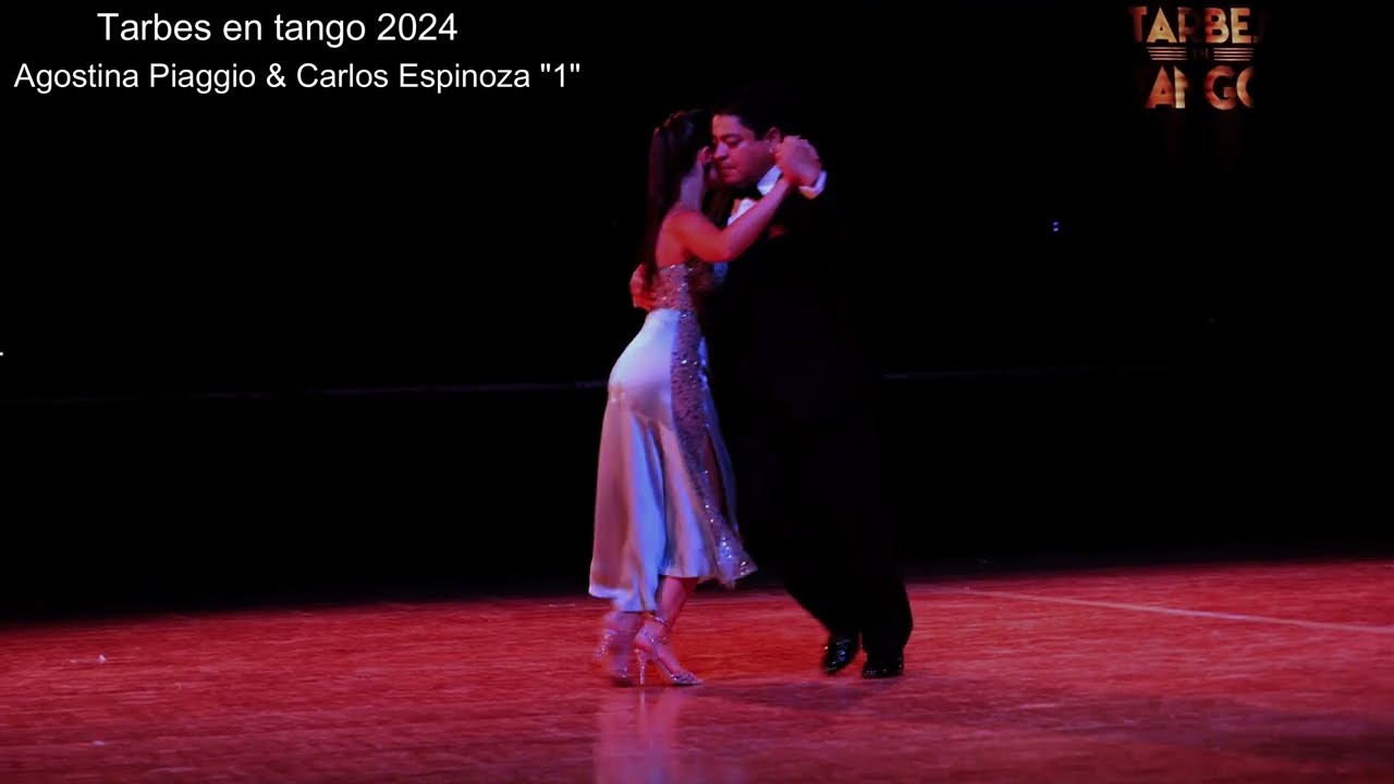 Video thumbnail for Agostina Piaggio & Carlos Espinoza " 1 " / Tarbes en Tango 2024