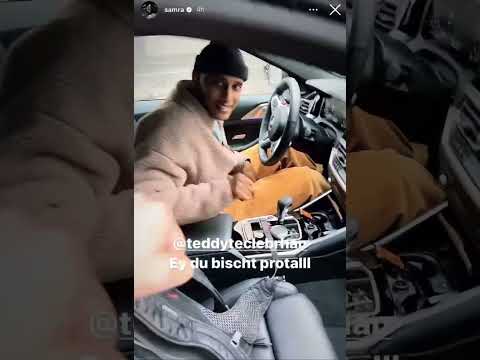 SAMRA meets TEDDY (Antoine)! #shorts #viral 😂😂