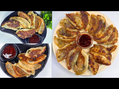 How to make at home Kothay momo|Tibetan veg kothay momo|kothay momo recipe|veg momo