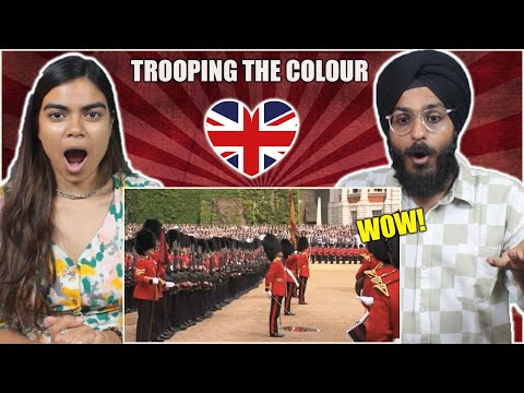 Indians React to 4 Trooping the Colour - Escort to the Colour