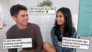 ANSWERING AWKWARD MARRIAGE QUESTIONS...*this was funny*
