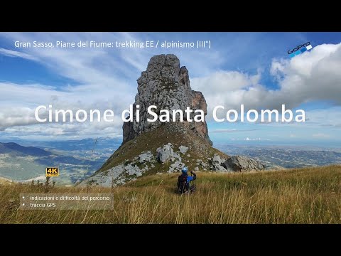 La vetta più spettacolare del Gran Sasso: Cimone di Santa Colomba. Trekking EE / Alpinismo (III°)