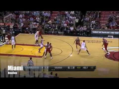 Dwyane Wade and LeBron James Full Combined Highlights 2013.02.04 vs. Bobcats - 51 Pts 20 rebs