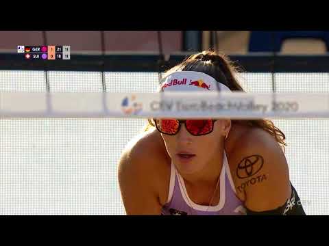 Heidrich/Vergé-Dépré vs Behrens/Tillmann - EuroBeachVolley 2020 Finals in 17 minutes