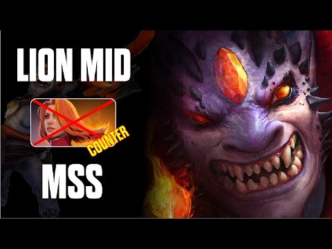 Lion Solo Mid Counter Lina by MSS - Top MMR Pro Player | Dota 2