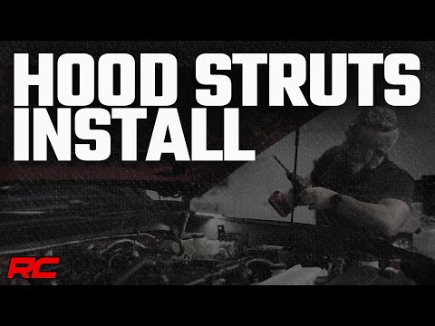 2024 Toyota Tacoma Hood Strut Kit Install