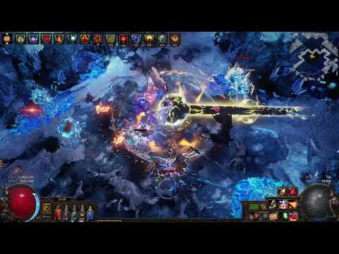 3.16 Path of Exile - Endless Delve - RIghteous Fire Inquisitor- depth 200