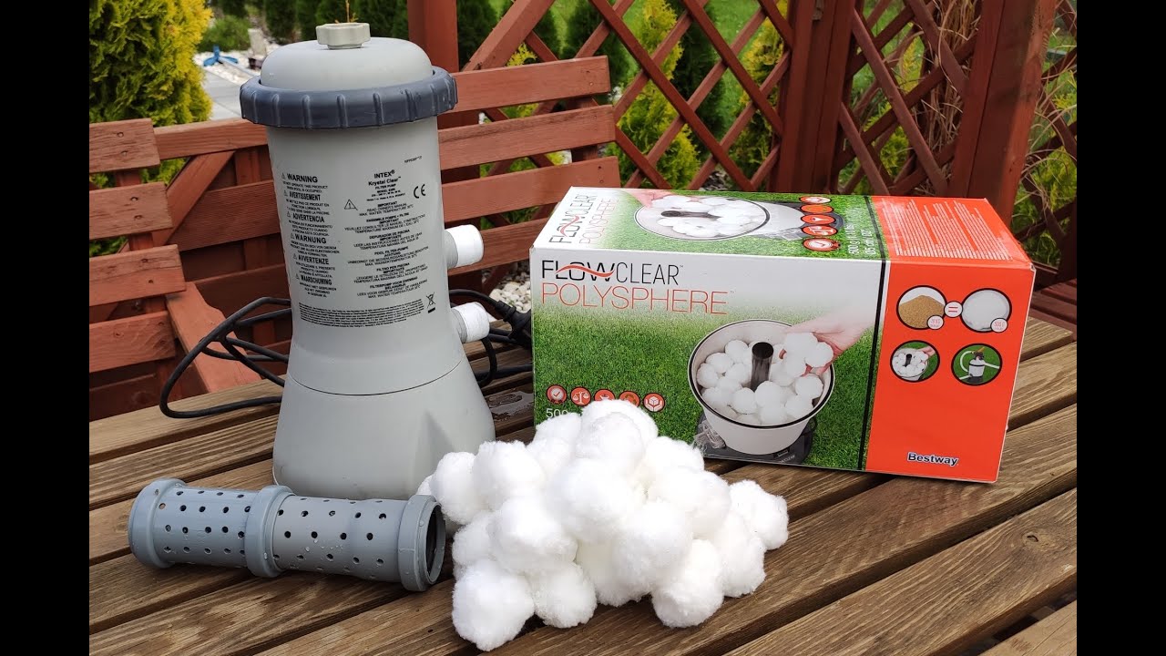 Pompa INTEX - Kulki Filtracyjne zamiast filtra kartuszowego