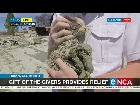 Dam Wall Burst Gift of the Givers provides relief