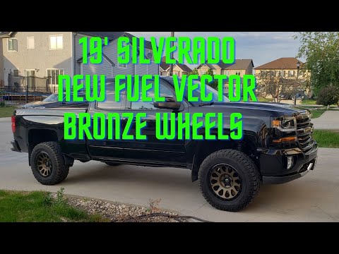 19 Silverado z71 New Fuel Vector bronze wheels