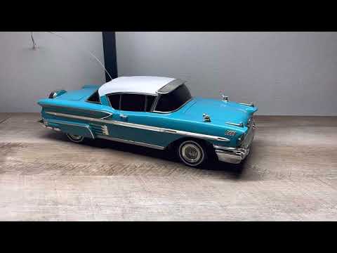 '58 Chevy Impala Lowrider Magazine Model RC Car RadioShack (New Cond, no box)