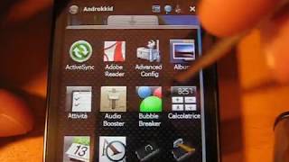 Androkidd, interfaz de Android para Windows Mobile