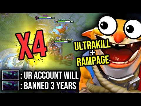 How real man play techies!!! WTF Most Savage Ultra Kill & Easiest Rampage in the world Dota 2