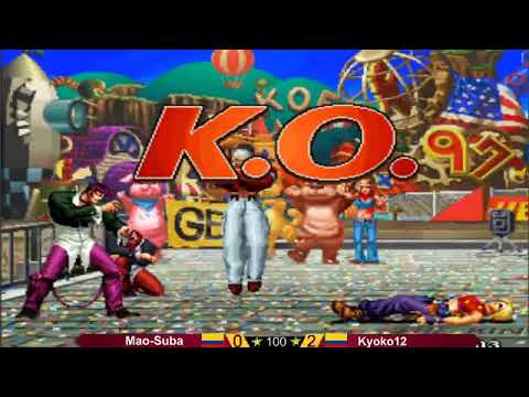 Torneo KOF97 Ronda Semifinal Invictos Kyoko12 vs Mao-Suba / Aldo_Mazatlan vs CapitanSNK