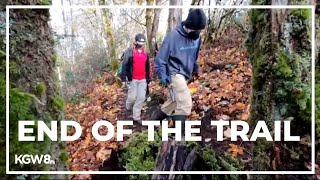 Molalla River Academy students complete trail project