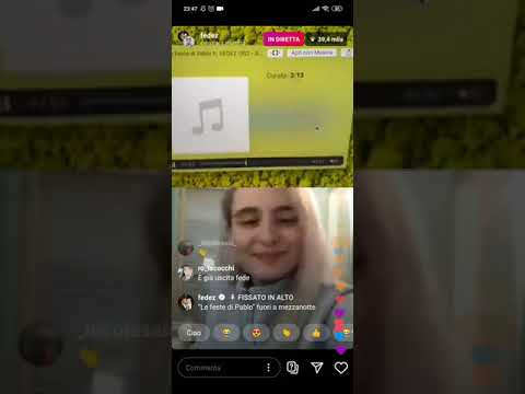 Le Feste di Pablo - Cara (ft. Fedez) Official Instagram video