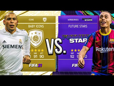 FUTURE STARS vs. BABY ICONS... in FIFA 21!