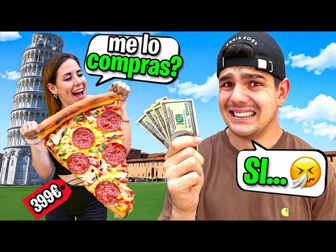 DIGO QUE “SÍ” A TODO LO QUE QUIERA MI NOVIA! 💁🏼‍♀️💰 [En ITALIA] 🇮🇹