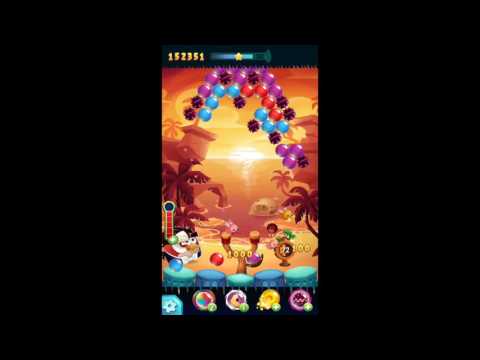 Angry Birds Pop! Level 54 Walkthrough (3 Stars + Gold Feather)