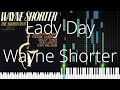 🎹 Lady Day, Wayne Shorter, Synthesia Piano Tutorial