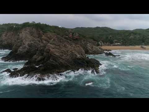 Beaches and Oceans Nature from Above No Sound   10 Hours