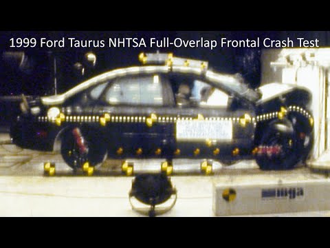 1999 Ford Taurus / Mercury Sable NHTSA Full-Overlap Frontal Crash Test