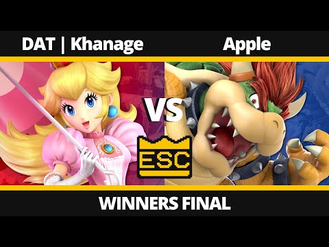 ESC 85 - Winners Final - DAT | Khanage (Peach) Vs. Apple (Bowser) - SSBU Tournament