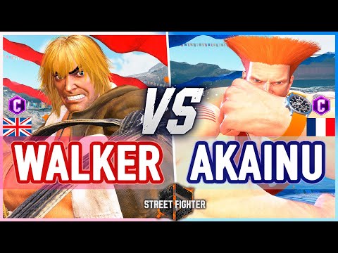 SF6 🔥 Ending Walker (Ken) vs Akainu (Guile) 🔥 Street Fighter 6